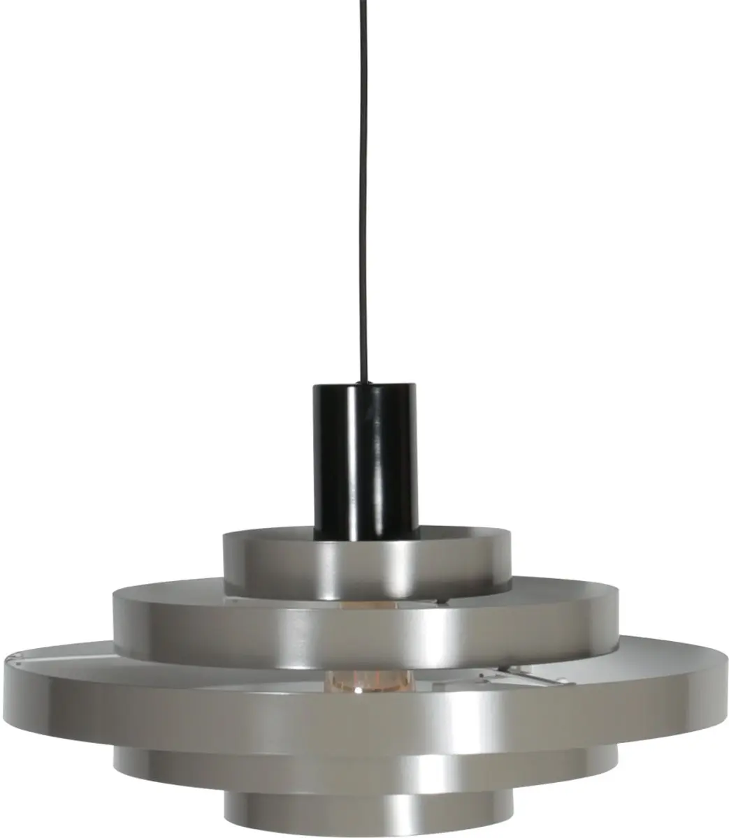 Steinhauer Halo Cirque Hanglamp 4217GR - 40W - Ø50cm - Grijs