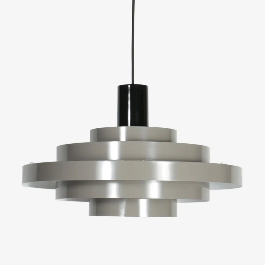 Steinhauer Halo Cirque Hanglamp 4217GR - 40W - Ø50cm - Grijs - afbeelding 6 van 6