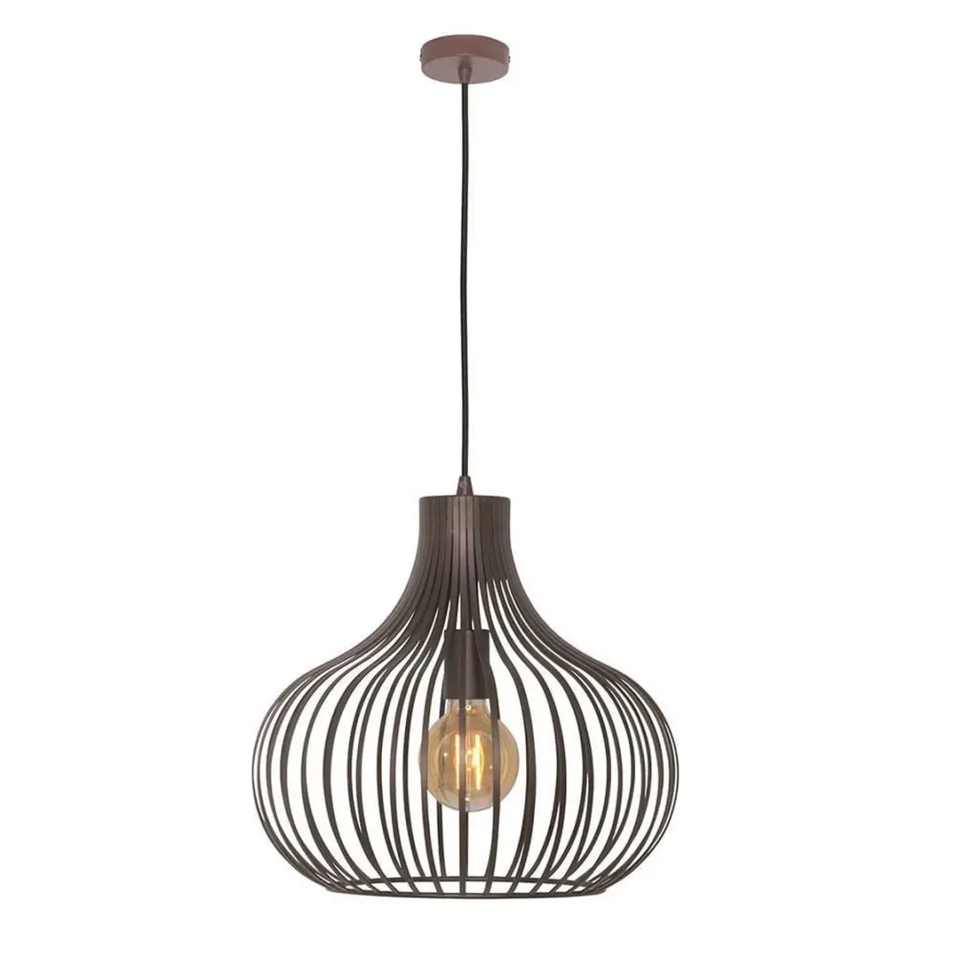 Freelight Hanglamp Aglio 38cm - Bruin