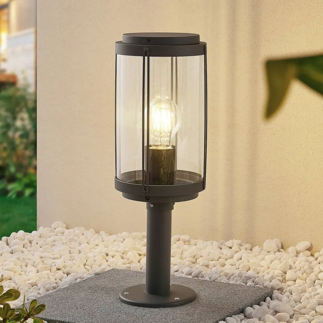 Lindby Sokkellamp Aluminium 1 Licht E27