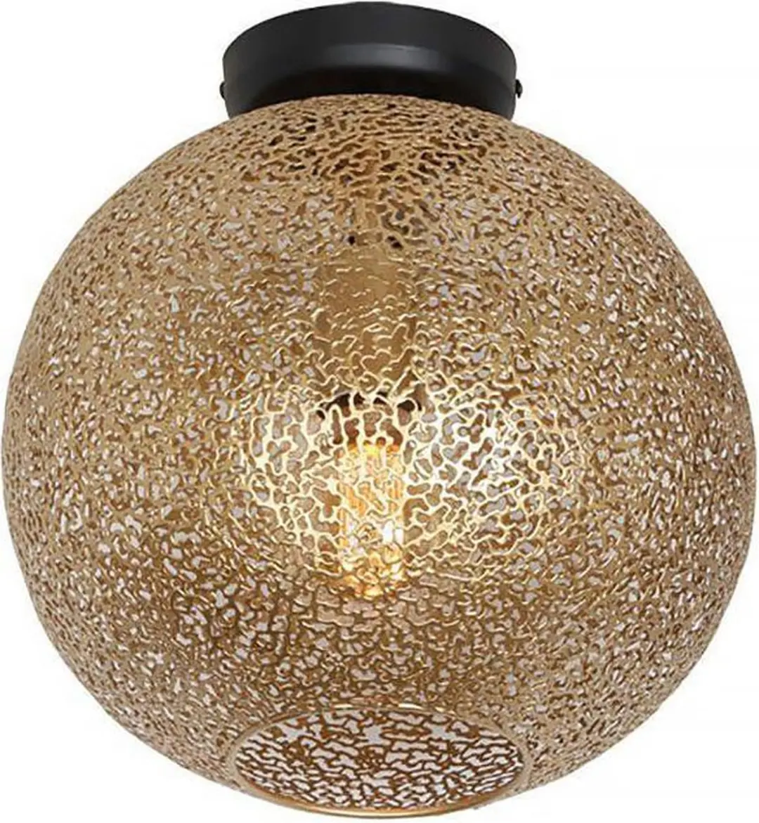Freelight Oronero Plafondlamp Ø30cm - Goud