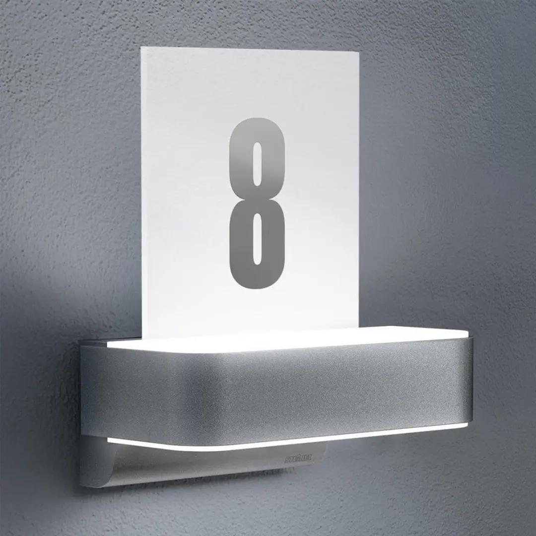 Steinel Design Sensor Buitenlamp L 820 LED - 3000K - Zilver