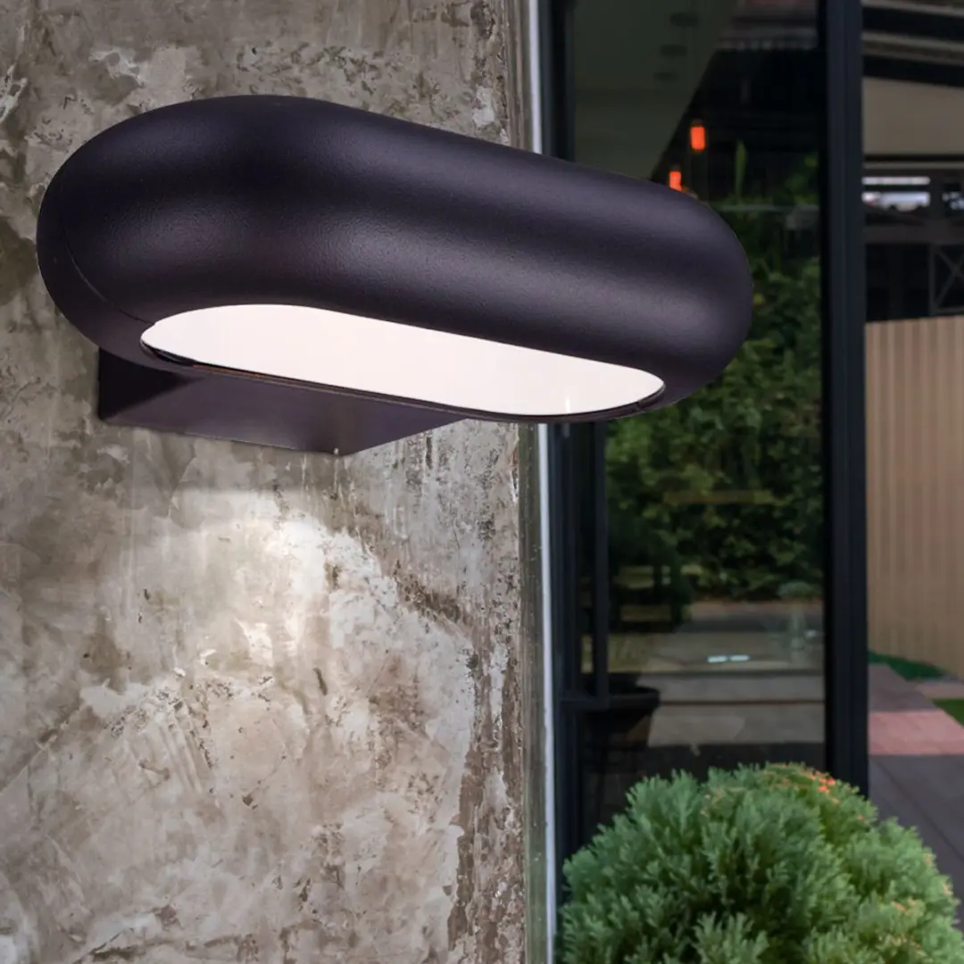 Globo 34180 Wandlamp LED Gevelverlichting - 3000K - Grijs
