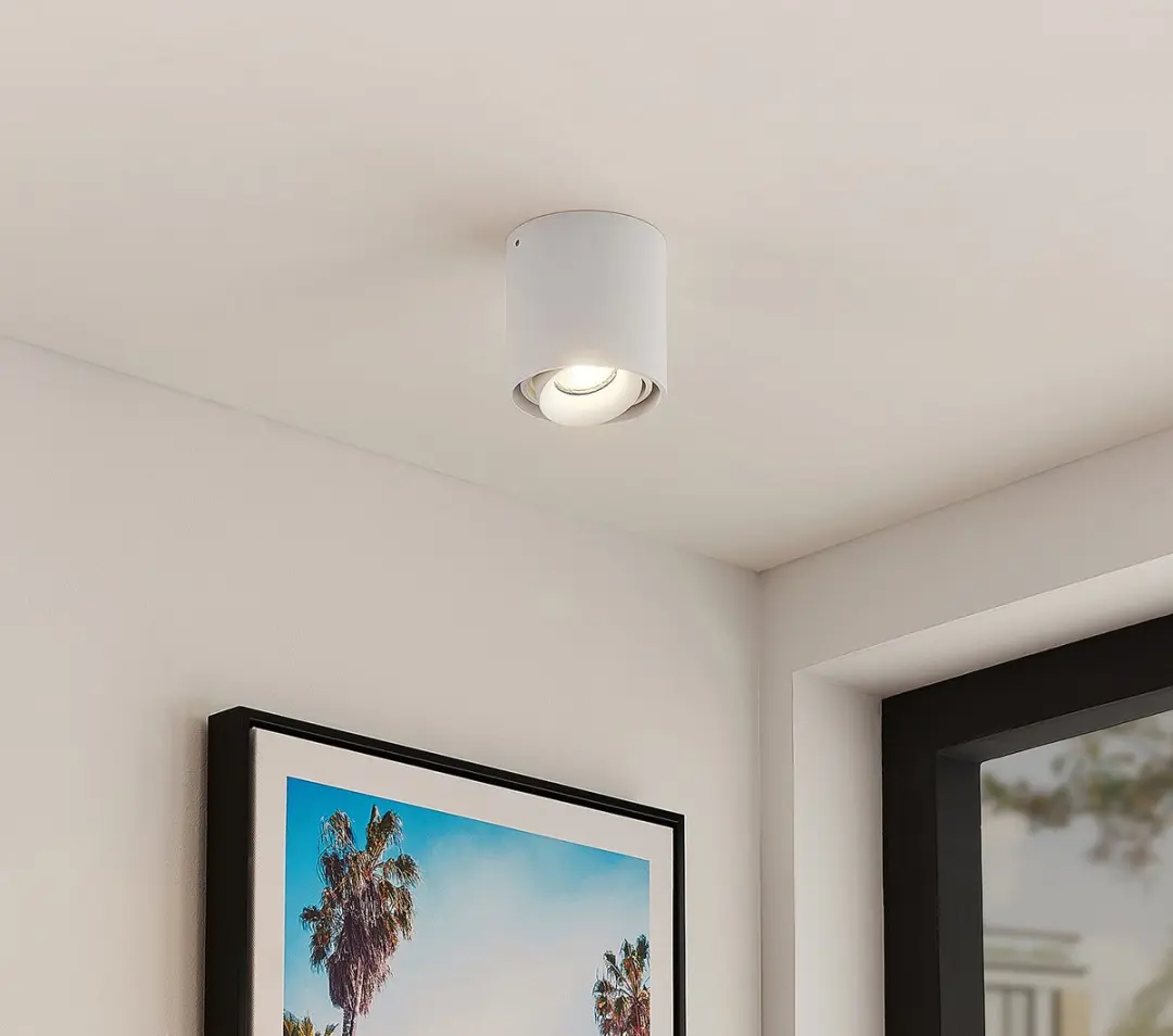 ARCCHIO Plafondlamp 1 Licht GU10 - 9.4cm Wit