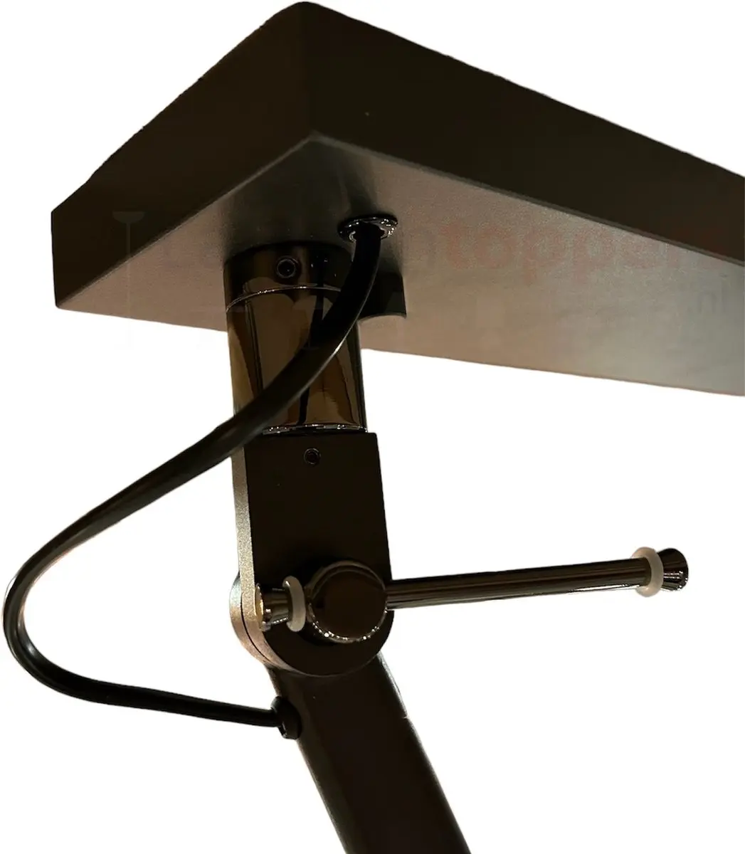 Freelight Sovrano Knikarm Plafondlamp - 2 Lichtpunten Zwart & Goud