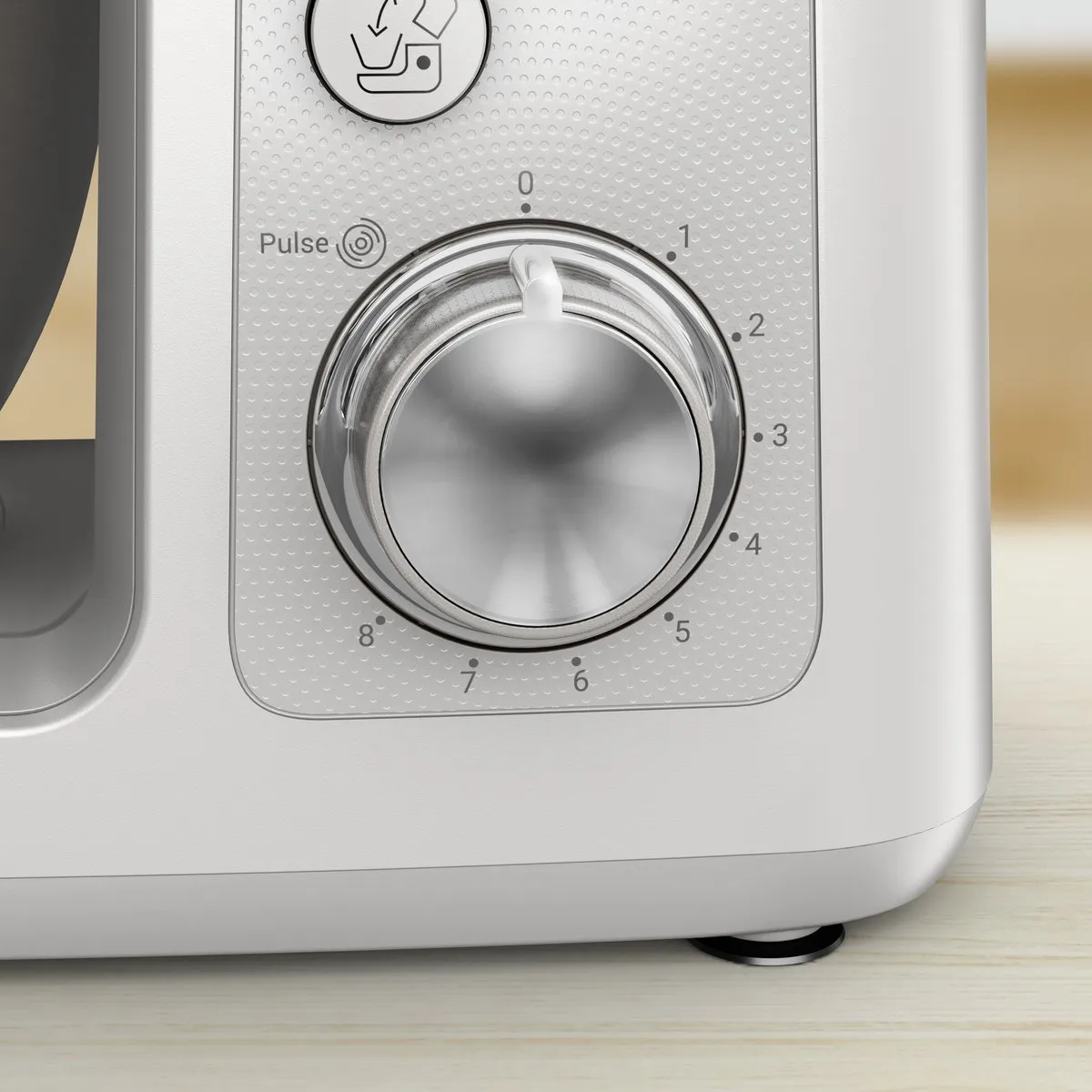 Moulinex Bake Partner QA521B25 Keukenrobot - 1100W - 4,6L Roestvrijstaal/Wit