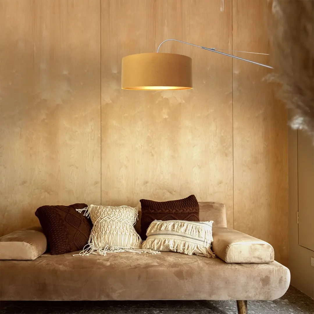 Steinhauer Elegant Classy 8132ST Wandlamp - Staalgoud Ø50cm