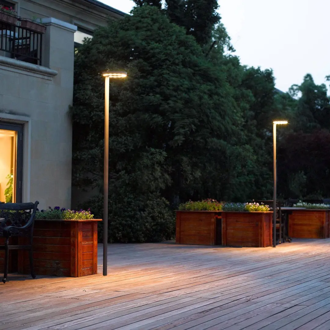 Lucande Lantaarnpaal 12-lichts - 200 cm - Grafiet