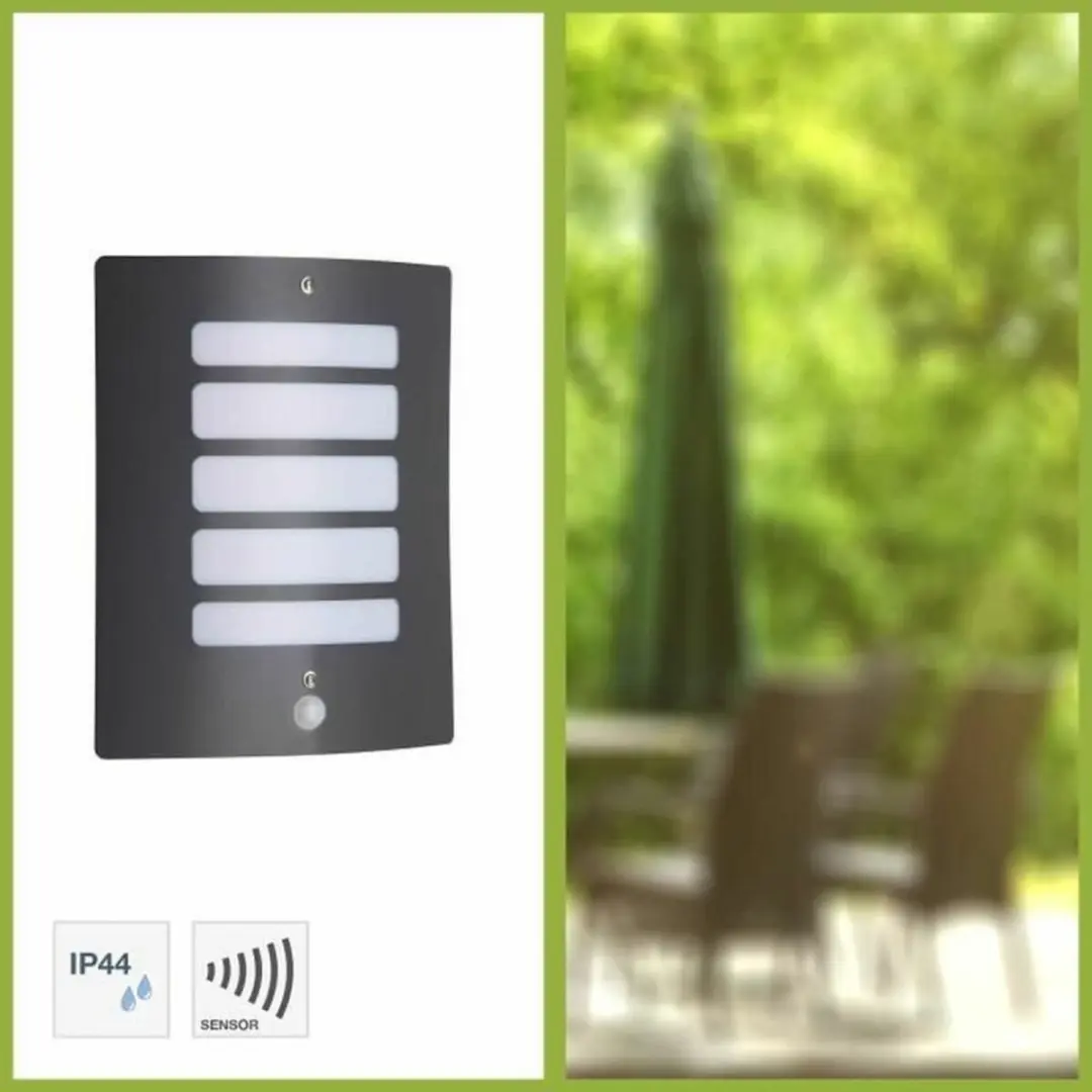 Brilliant TODD Buiten Wandlamp Antraciet