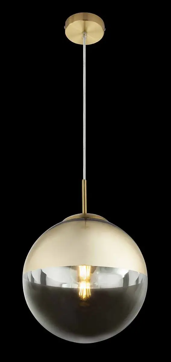 Globo Varus Hanglamp - Ø25cm - Goud - E27