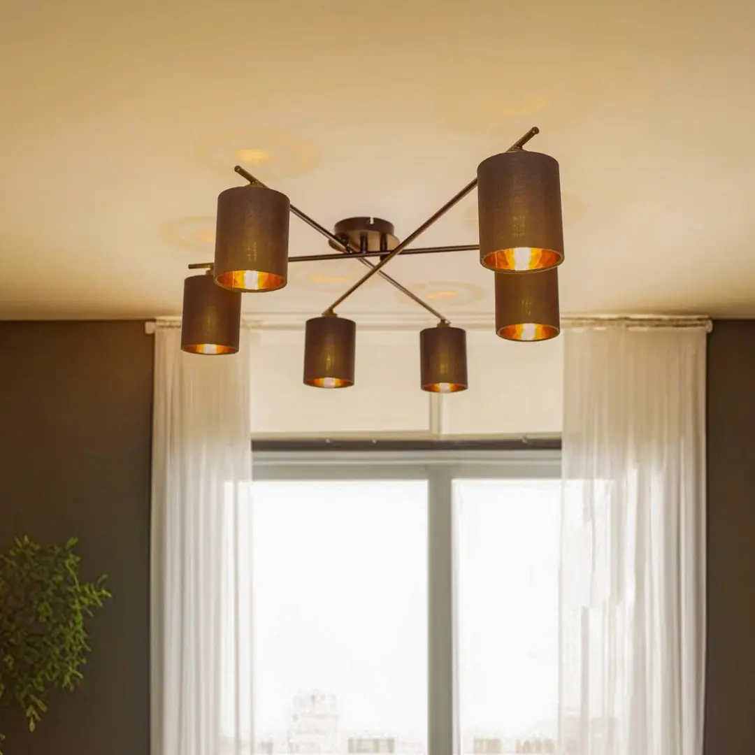 Lindby Plafondlamp 6-lichten
