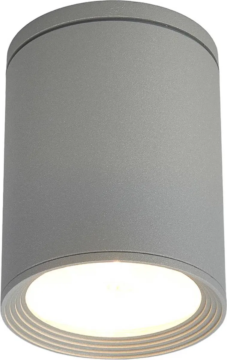 Lucande Plafondlamp 1 Licht - Zilvergrijs