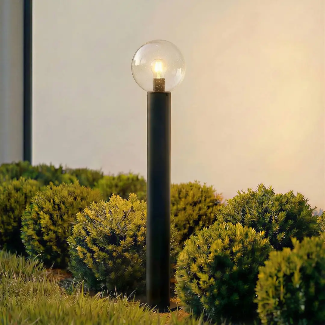 Lindby Tuinpadverlichting Glas Aluminium E27