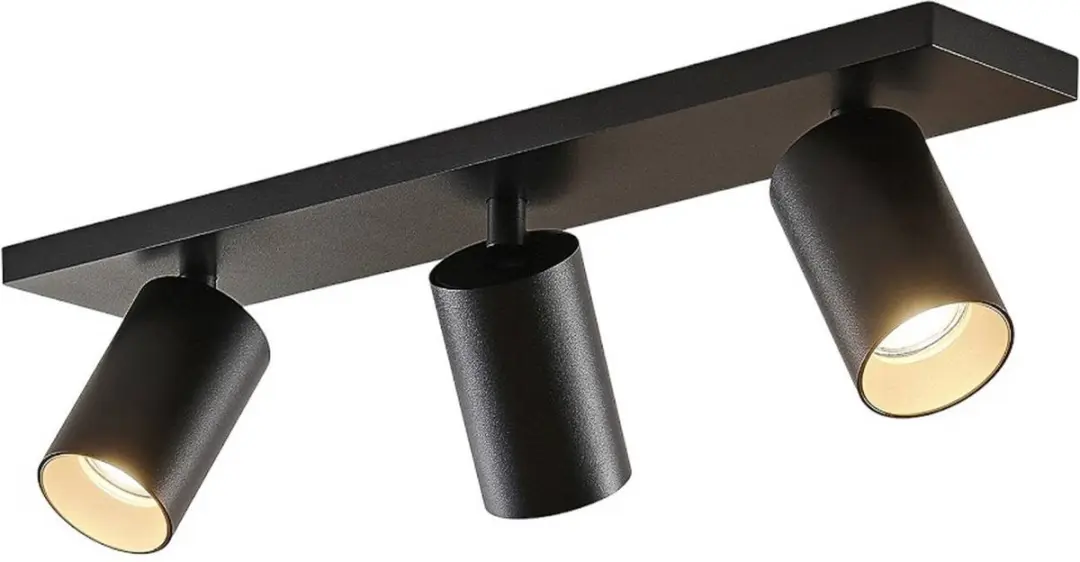 ARCCHIO Buitenspot 3-lichts GU10 - 8W - Zwart