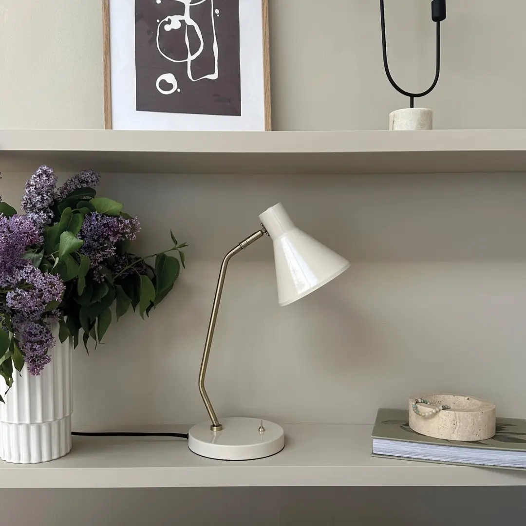 Dyberg Larsen Sleep Tafellamp - 9W - 18cm - Crèmewit