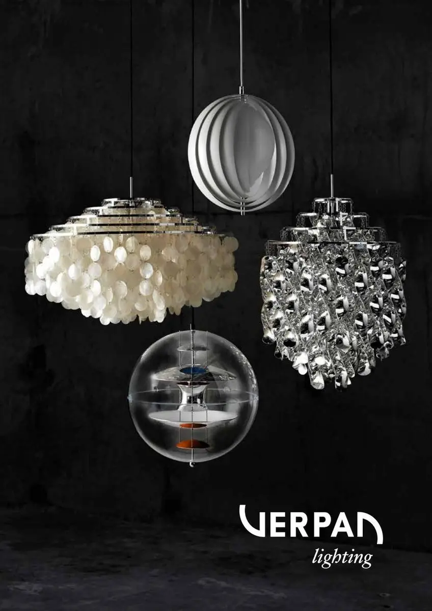 Verpan Fun 0DA Hanglamp - Chroom - Ø53cm