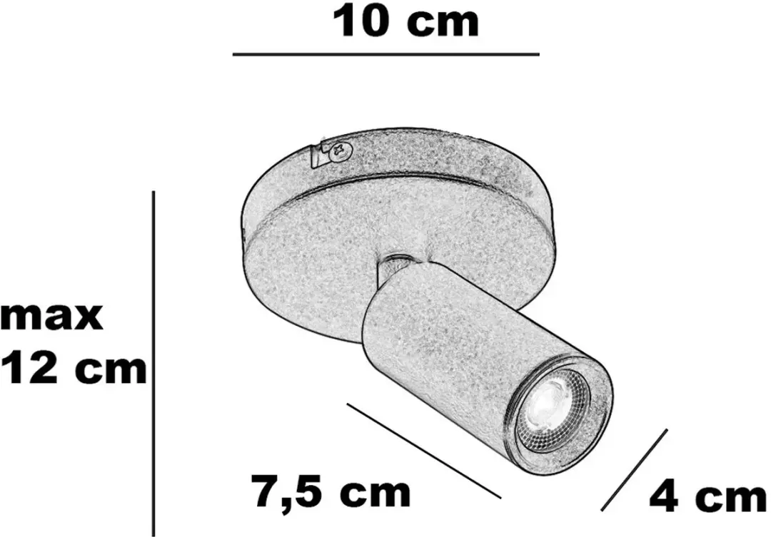 Freelight Spot Scolo 1 Warm Wit Licht - Ø10cm Beige