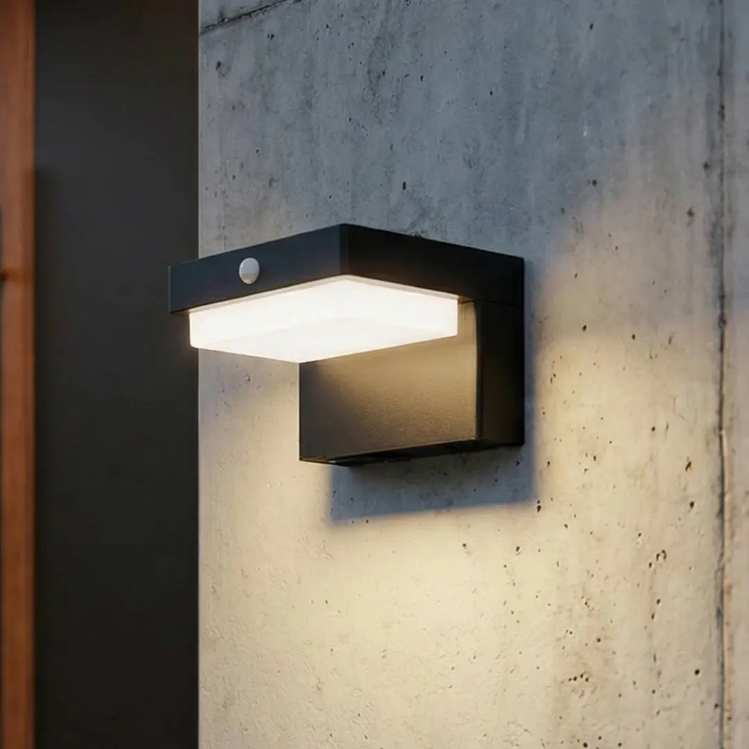 Lindby Solar Buitenlamp 1 Licht - Zwart/Wit