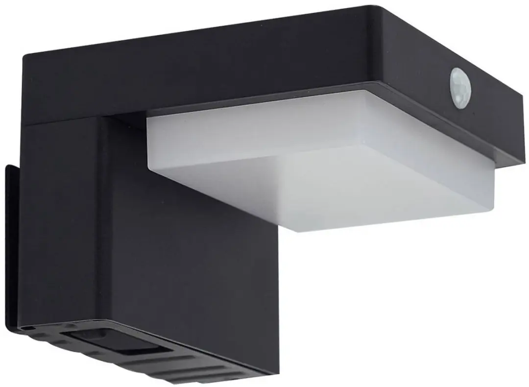 Lindby Solar Buitenlamp 1 Licht - Zwart/Wit