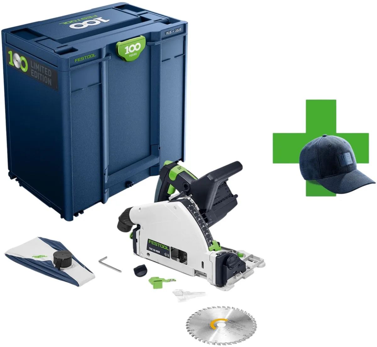 Festool TSC 55 KEB-Basic 100Y Limited Edition Accu Invalzaag 18V