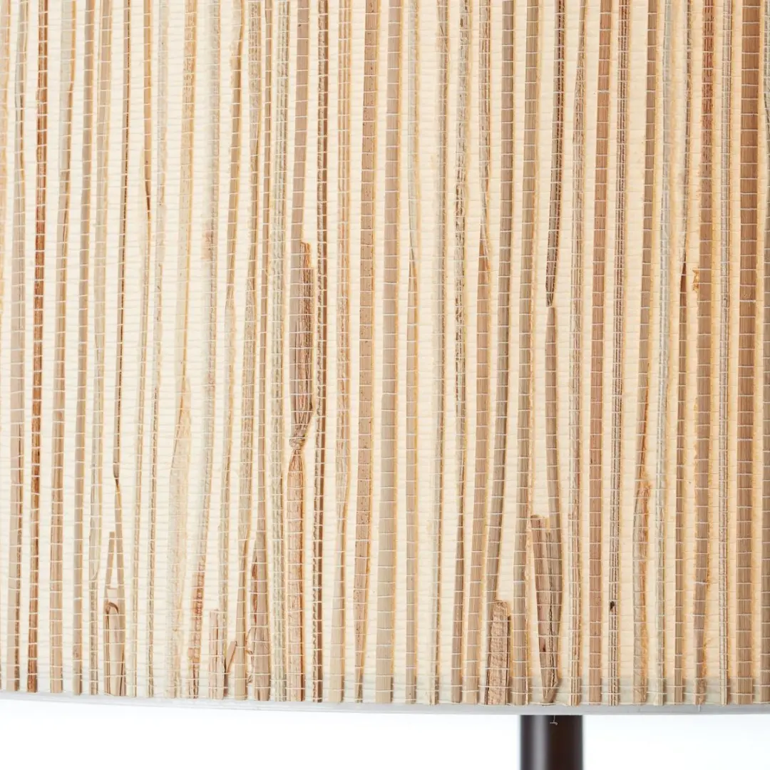 Brilliant Wimea Vloerlamp - Zwart/Nature