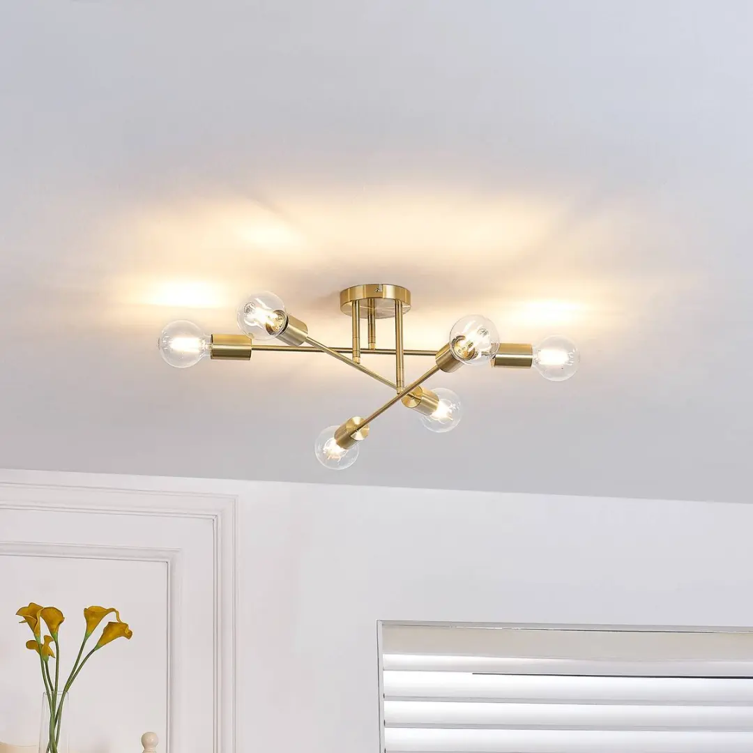 Lindby Plafondlamp 6x15W E27