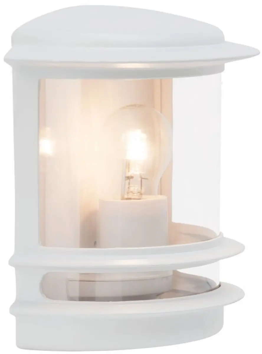 Brilliant Hollywood Buiten Wandlamp - Transparant/Wit