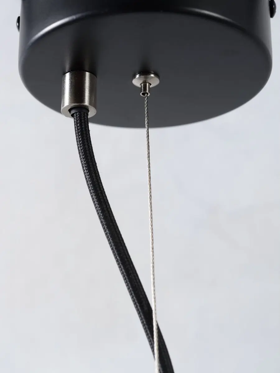 it's about RoMi Marseille Hanglamp - Ø49cm - Zwart - afbeelding 6 van 6