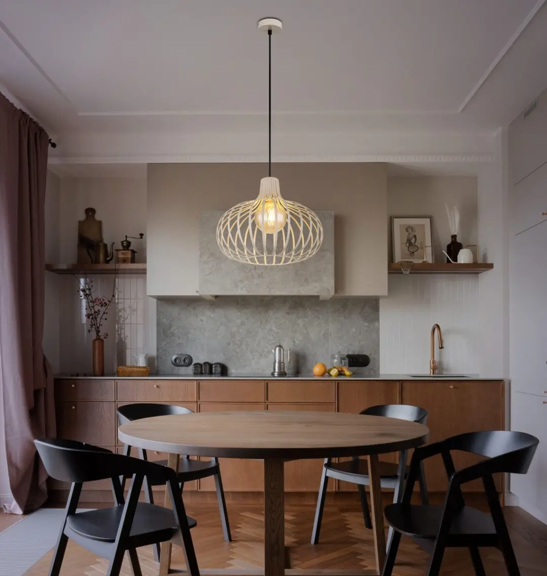 Globo Mateo Hanglamp - Crème - Ø40cm - E27