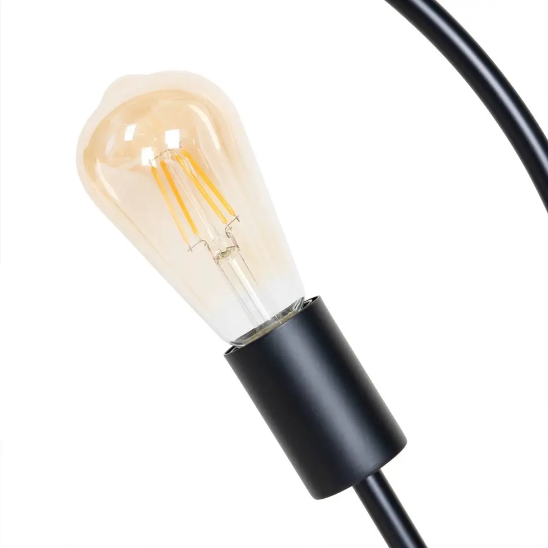 Lucande Tafellamp 3-lichts - 45cm - Zwart