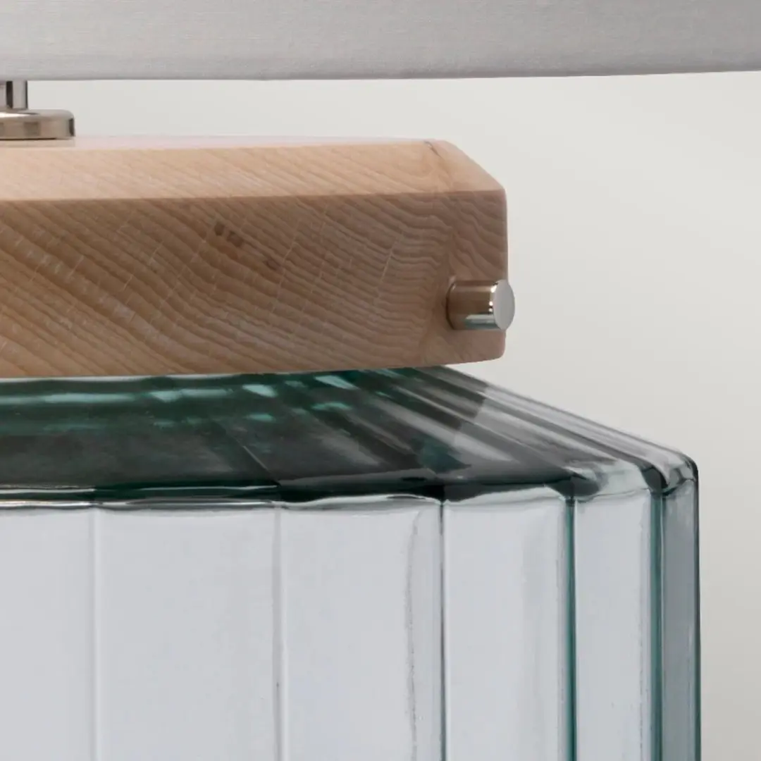 Elstead Lighting Luga LED Tafellamp - Polished Nickel