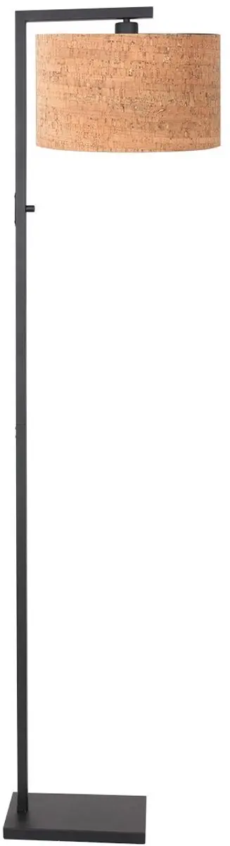 Steinhauer Vloerlamp 2997ZW - Kurk Metaal Design - 40W Warm Wit