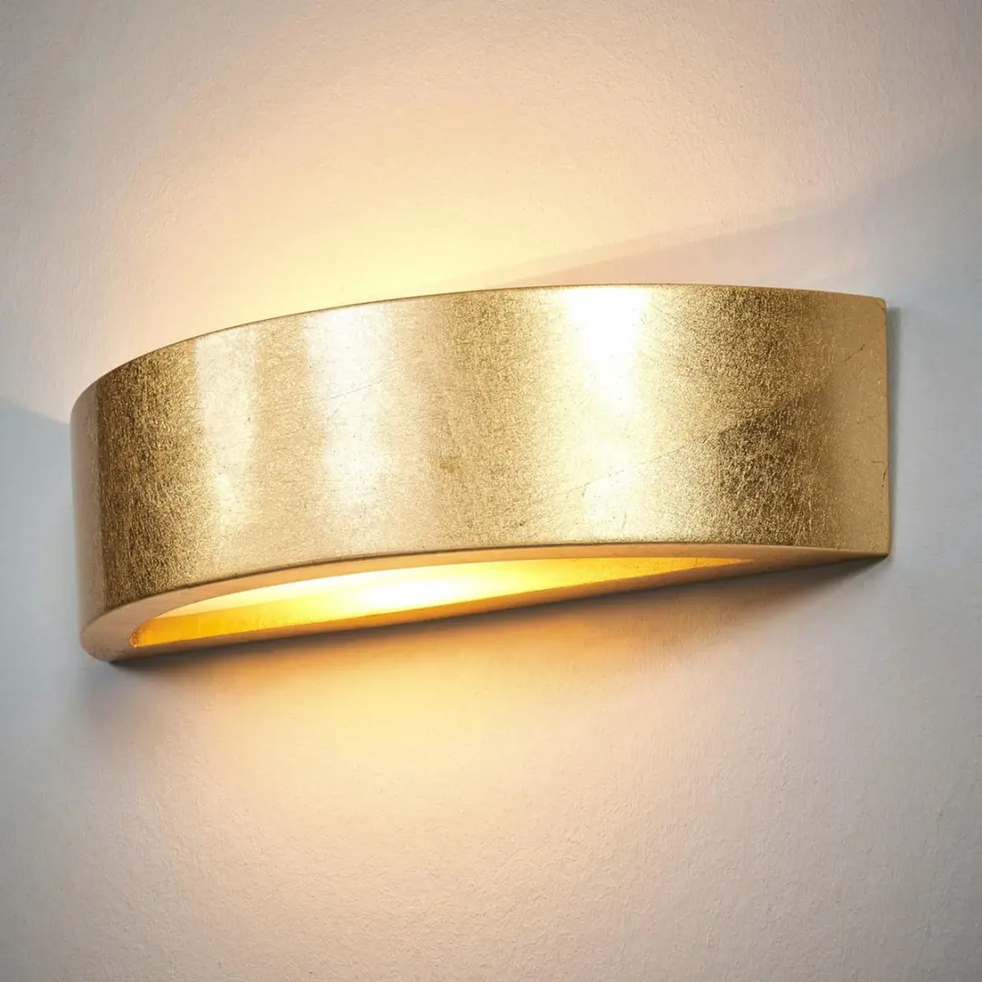 Lindby Wandlamp 1 Licht E14 Goud