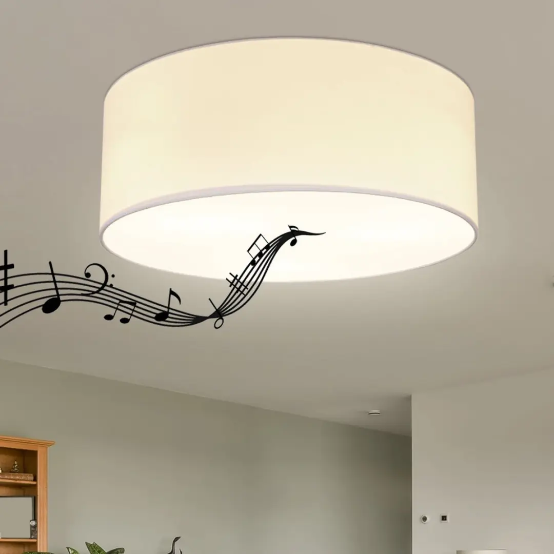 Globo Kaplamp 3-vlammen E27 - 40x17,5cm Wit