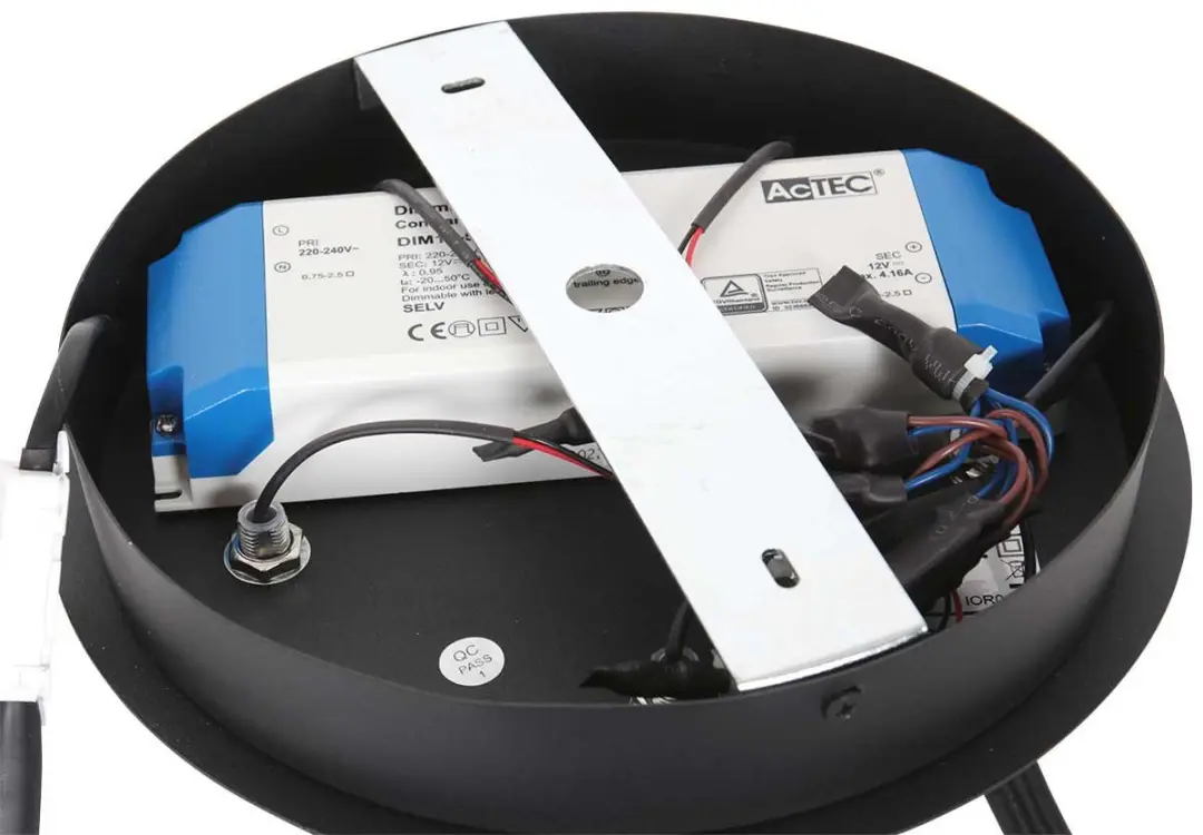 Steinhauer Turound 3375ZW Plafondlamp - 5000 Lumen - Zwart