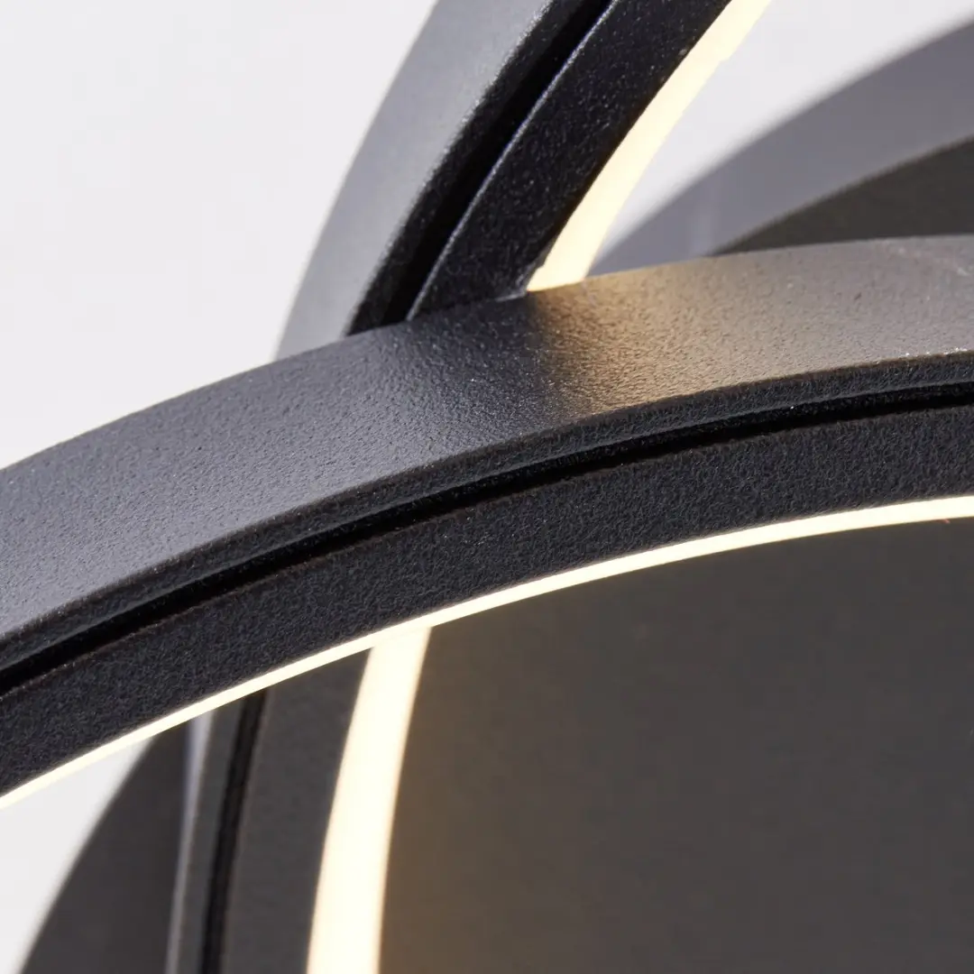 Brilliant Labyrinth Plafondlamp 42W - Zwart