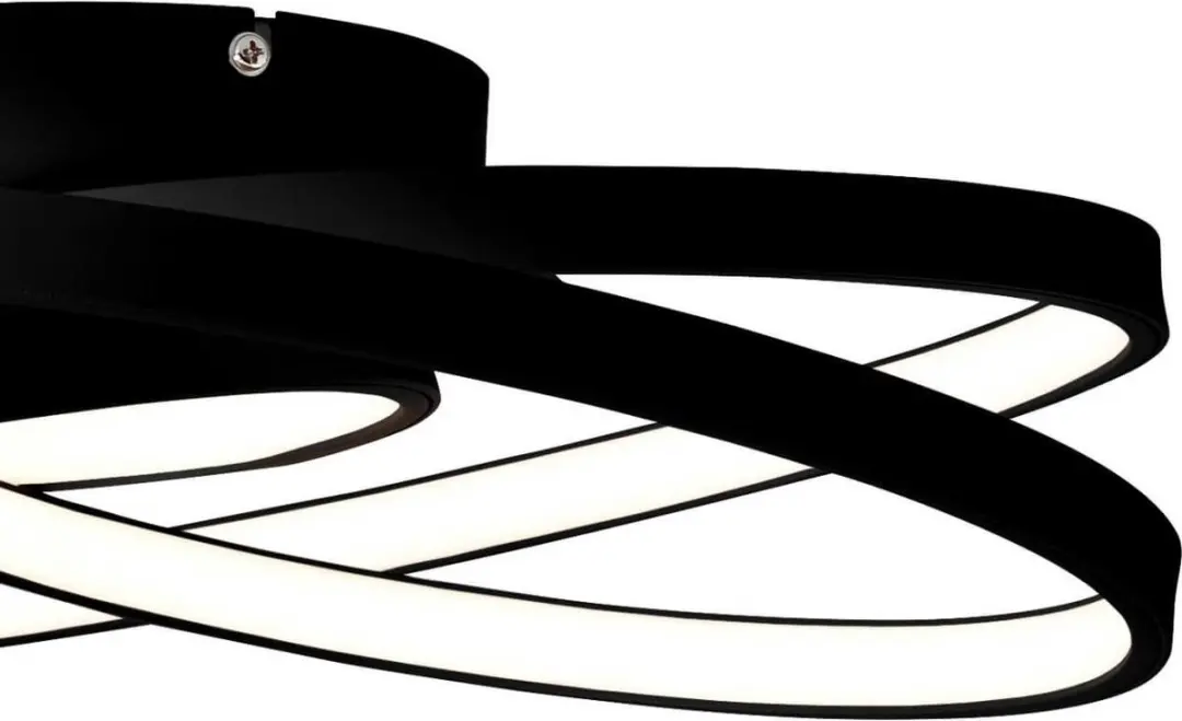 Brilliant Labyrinth Plafondlamp 42W - Zwart