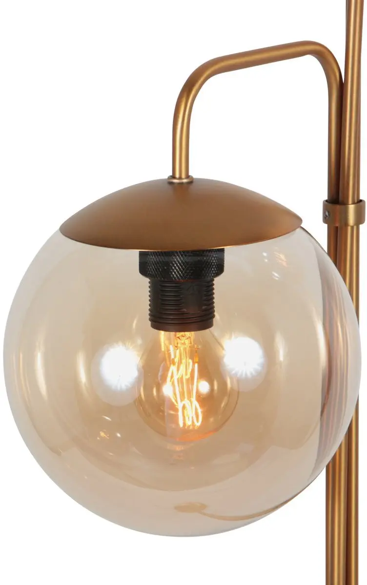 Steinhauer Bollique 4611BR Vloerlamp - 3 Lichtpunten - 173 cm - Brons