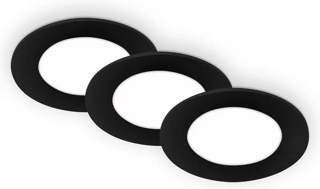 Briloner LED Inbouwlamp Ultra Flat 3x3W