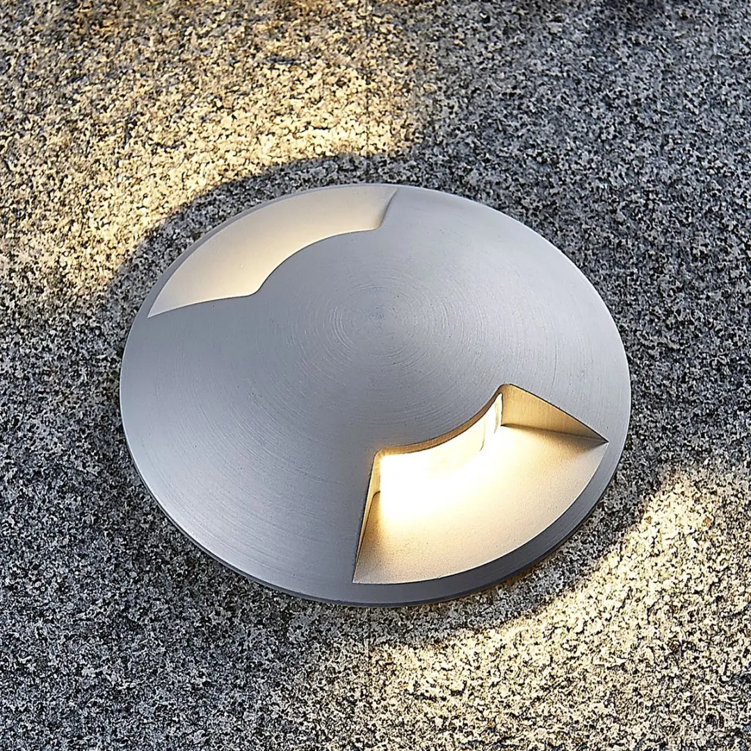 Lucande Grondspot 1 Licht GU10 Titanium