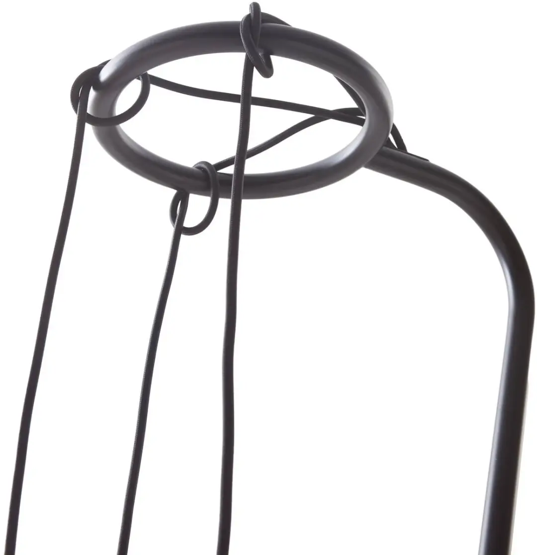 Lindby Vloerlamp 1 Lichtpunt E27 - 15W - Zwart