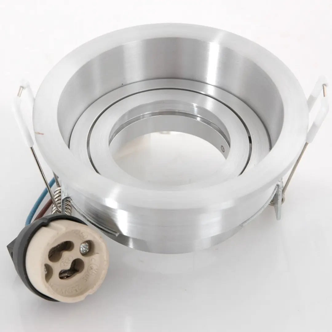Steinhauer Pélite 3371ST Inbouwspot - Ø10cm - Zilver