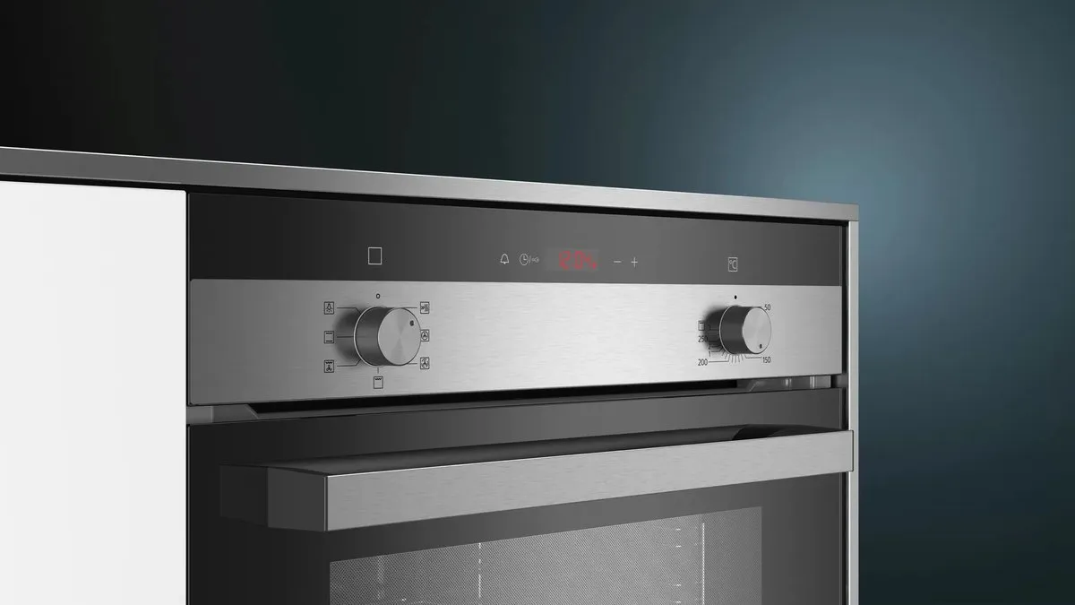 Siemens iQ100 HB113FBS1 Oven - 66L - 3300W - Zwart/Roestvrijstaal - afbeelding 6 van 6