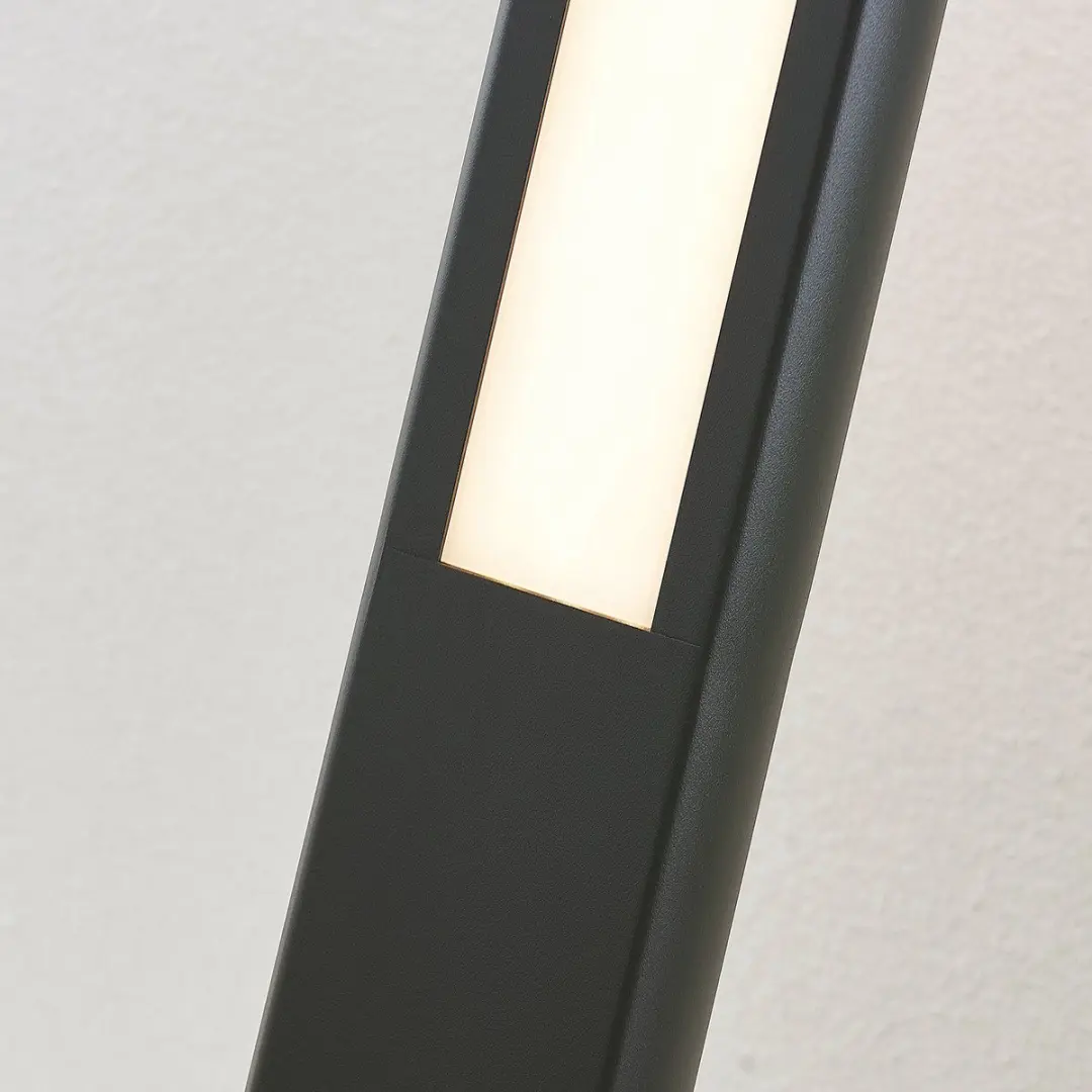 Lucande LED Buitenlamp 2x 5.5W - Antraciet/Wit