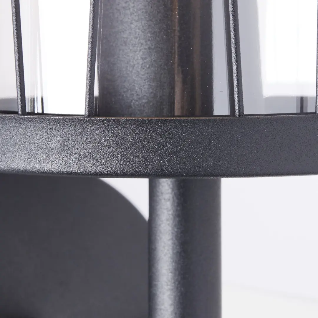 Brilliant REED Buiten Wandlamp E27 IP44 - Zwart