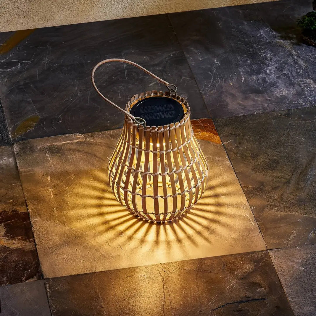 Lindby Solar Buitenverlichting Bamboe