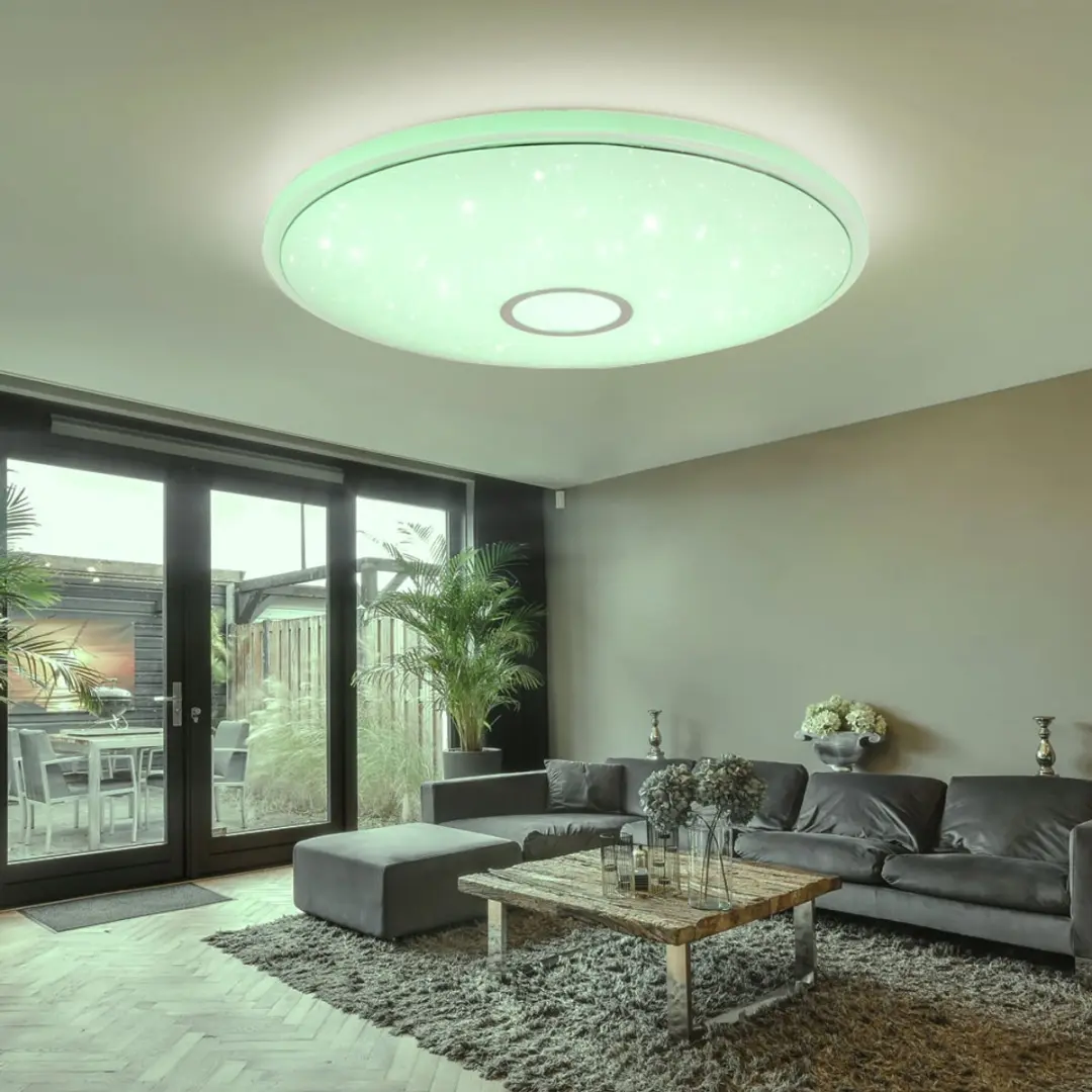 Globo Plafondlamp RGBW 30W 2400lm - Wit