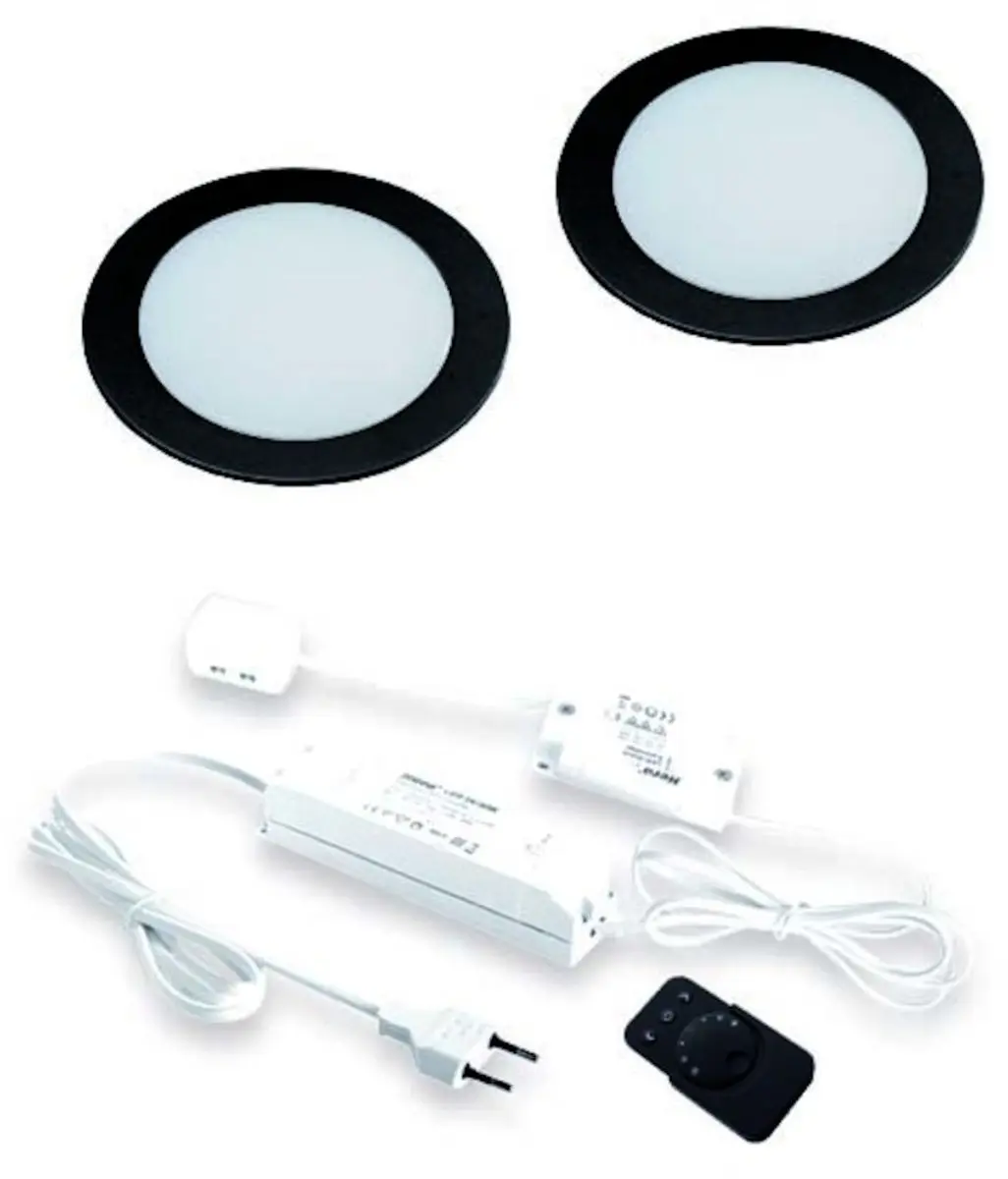 Hera FR-68 LED Spotset 24V - 2 Stuks - 4W - 3000K