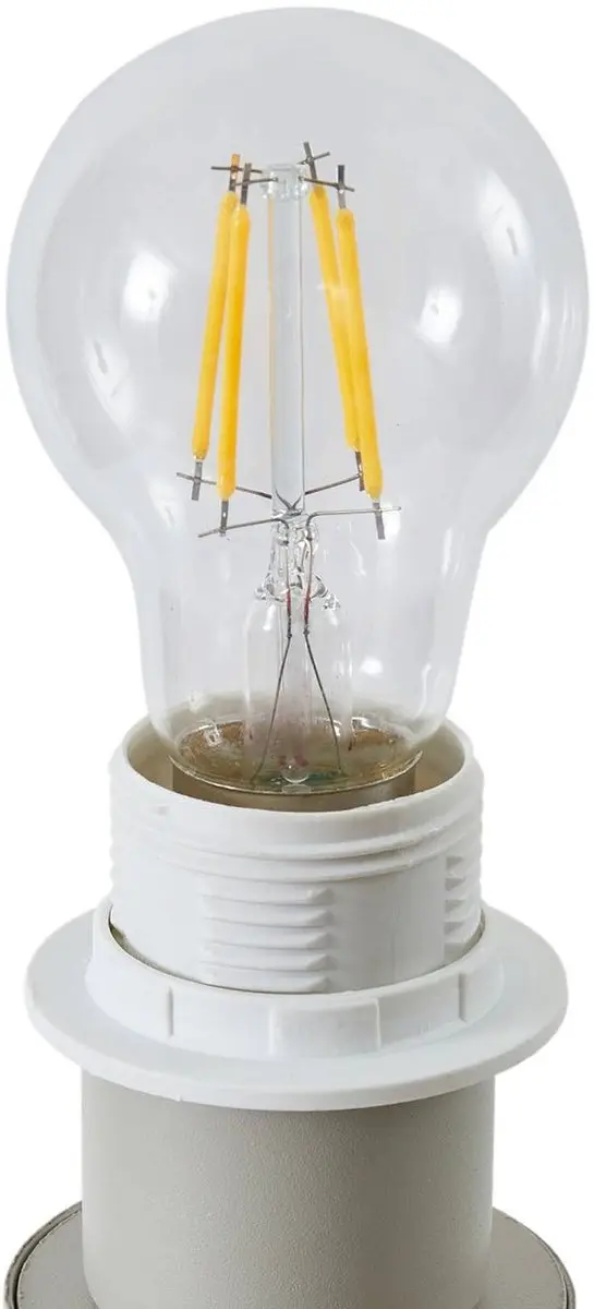 Lindby Vloerlamp Textiel 1 Licht E27 - 144cm - Beige