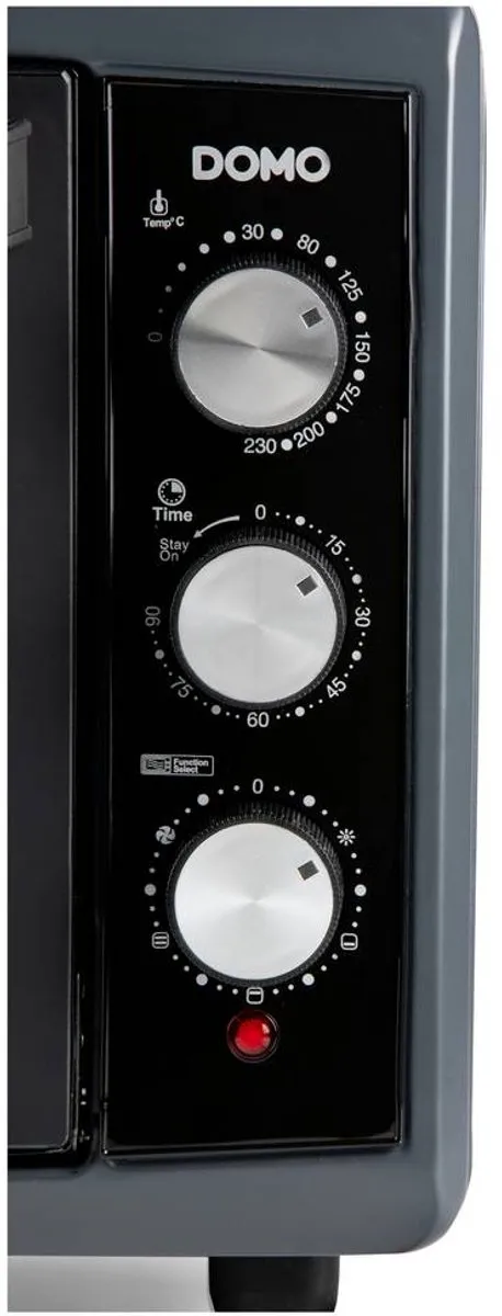 Domo DO808GO Vrijstaande Oven 2000W - 50L - Zwart